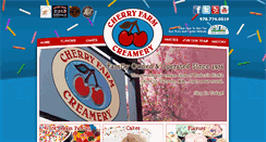 Desktop Screenshot of cherryfarmcreamery.com